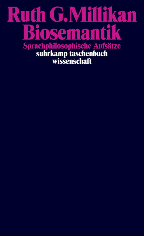 Biosemantik - Ruth G. Millikan