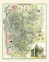 Cole and Roper Map of Liverpool 1807 -  Cole and Roper