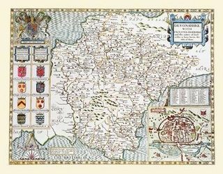 John Speeds Map of Devon 1611