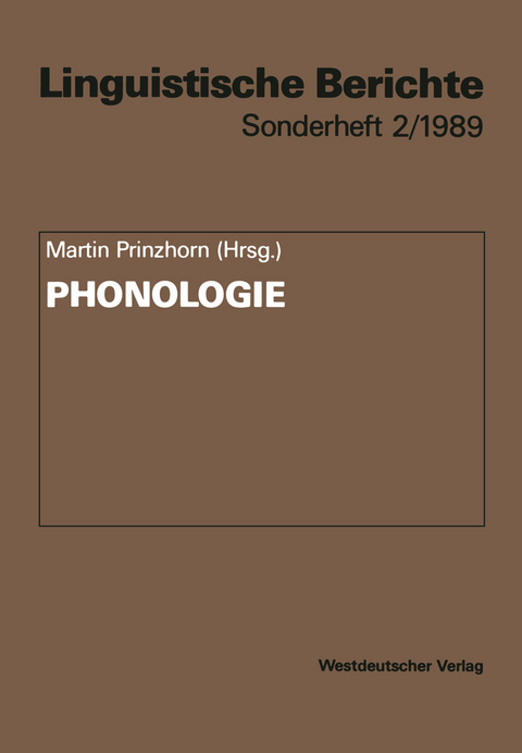 Phonologie - 