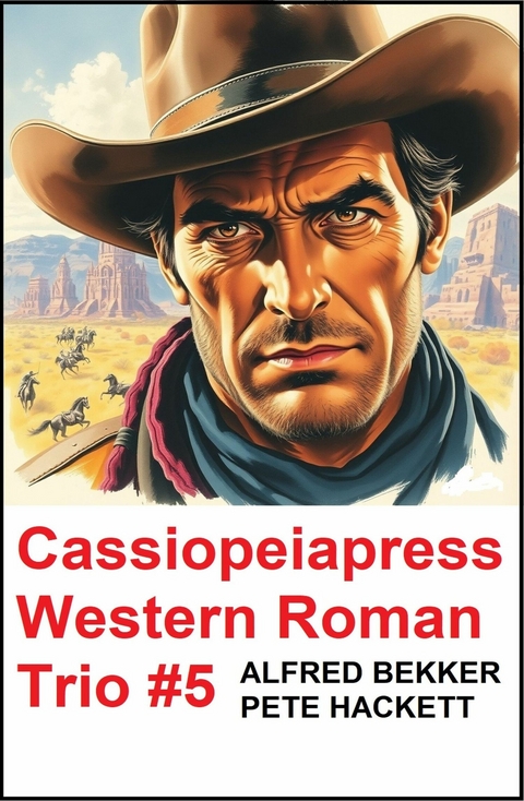 Cassiopeiapress Western Roman Trio #5 -  Alfred Bekker,  Pete Hackett