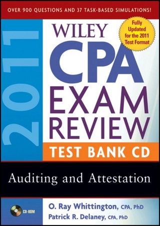 Wiley CPA Exam Review 2011 Test Bank CD, Auditing and Attestation