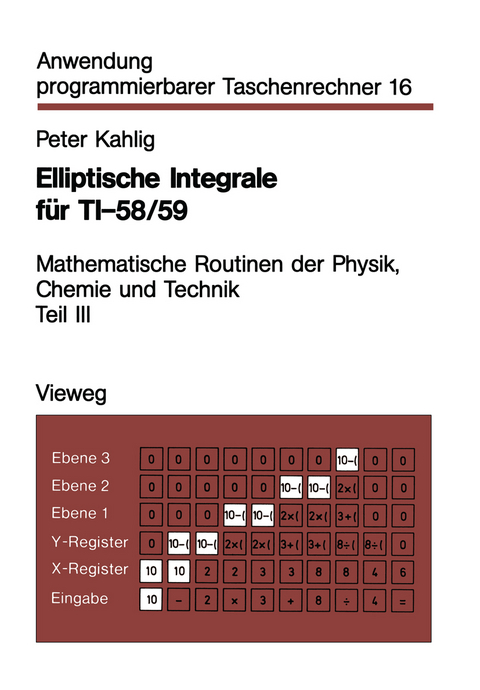 Elliptische Integrale für TI-58/59 - Peter Kahlig