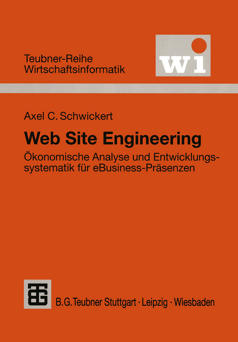 Web Site Engineering - Axel C. Schwickert