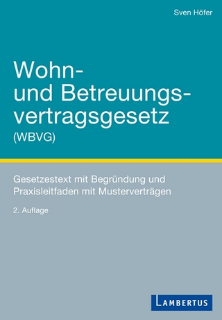 Wohn- und Betreuungsvertragsgesetz (WBVG)