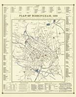 Map of Birmingham 1832 - James Drake