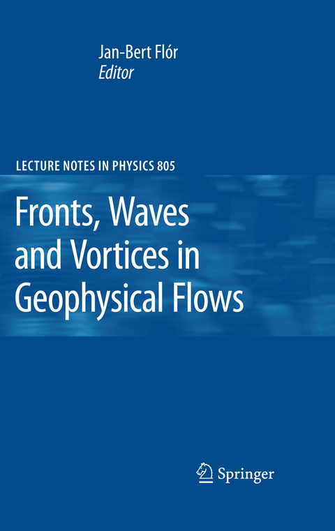 Fronts, Waves and Vortices in Geophysical Flows - 