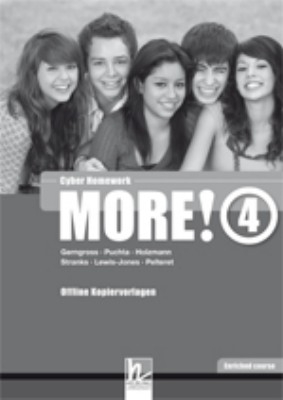 MORE! 4 Enriched Course Cyber homework - Offline Kopiervorlagen - Günter Gerngross, Herbert Puchta, Christian Holzmann, Jeff Stranks, Peter Lewis-Jones