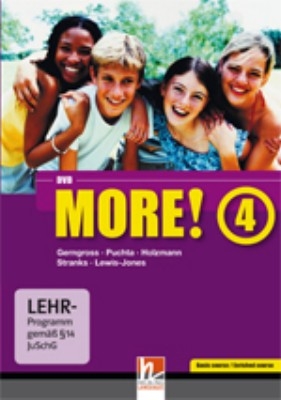 MORE! 4 DVD - G&uuml;nter Gerngross, Herbert Puchta, Christian Holzmann, Jeff Stranks, Peter Lewis-Jones