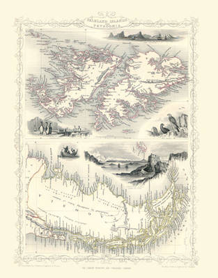 John Tallis Map of Falkland Islands 1851