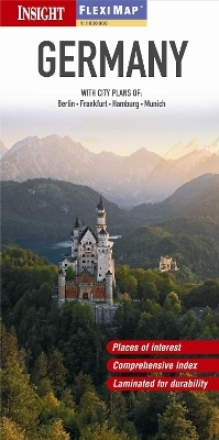 Insight Guides Flexi Map Germany -  APA Publications Limited