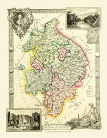 Thomas Moule Map of Warwickshire 1836