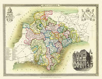 Thomas Moule Map of Devonshire 1836
