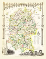 Thomas Moule Map of Wiltshire 1836 - Thomas Moule
