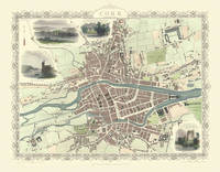 John Tallis Map of Cork 1851 - John Tallis