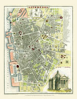 Cole and Roper Old Map of Liverpool 1807 -  Cole and Roper