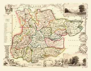 Thomas Moule Map of Essex 1836