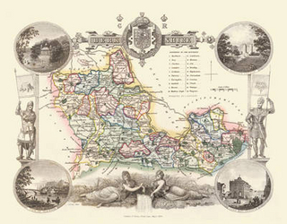 Thomas Moule Map of Berkshire 1836