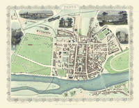 John Tallis Map of Perth 1851