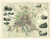 John Tallis Map of York 1851