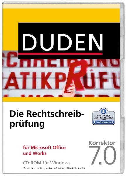 Die Duden-Rechtschreibpr&uuml;fung f&uuml;r Microsoft Office und Works