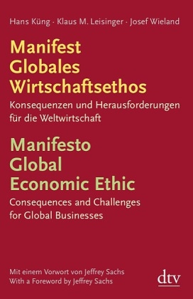 Manifest Globales Wirtschaftsethos Manifesto Global Economic Ethic
