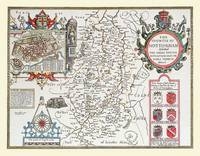 John Speed Map of Nottinghamshire 1611