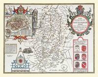 John Speed Map of Nottinghamshire 1611 - John Speed