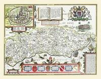 John Speed Map of Sussex 1611