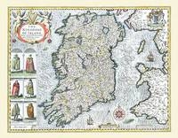 John Speed Map of Ireland 1611 - John Speed