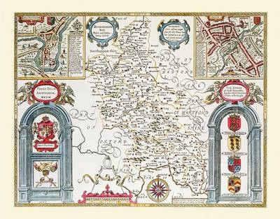 John Speed Map of Buckinghamshire 1611 - John Speed