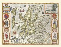 John Speed Map of Scotland 1611