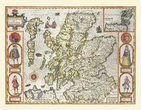 John Speed Map of Scotland 1611 - John Speed