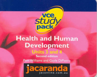 Vce Study Pack Health and Human Development Units 3&4 2e -  Williams