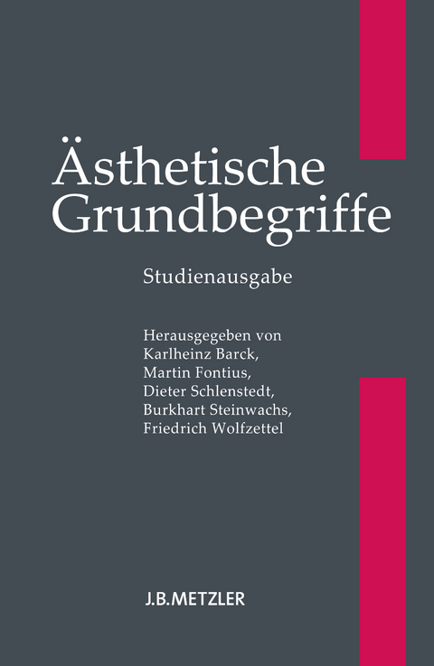 Ästhetische Grundbegriffe - 