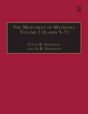 Monument of Matrones Volume 3 (Lamps 5-7)