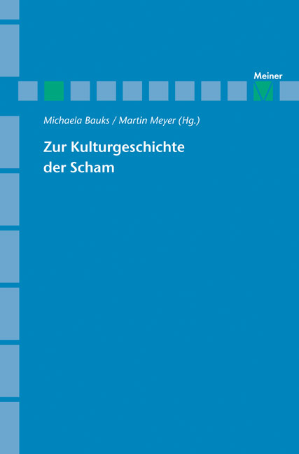 Zur Kulturgeschichte der Scham - 
