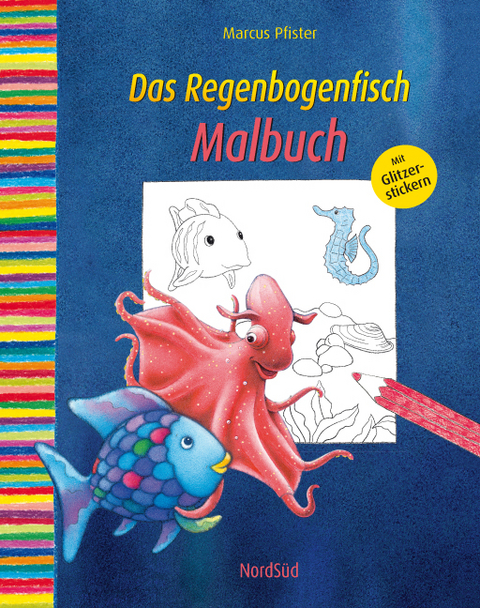 Das Regenbogenfisch-Malbuch