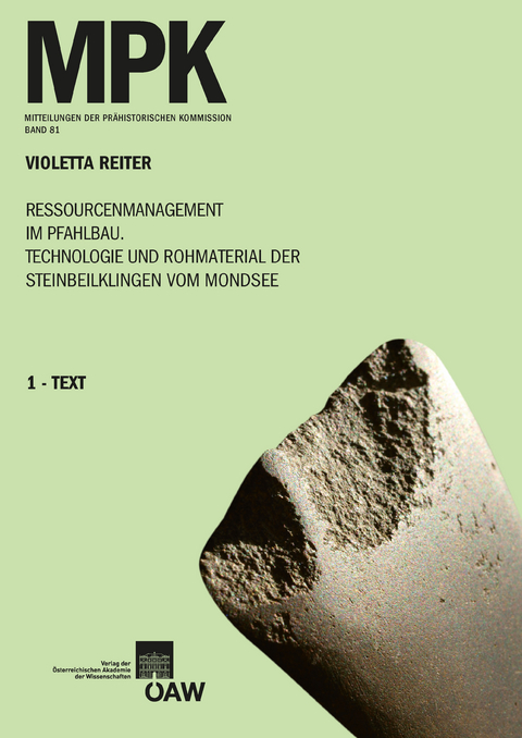 Ressourcenmanagement im Pfahlbau. Technologie und Rohmaterial der Steinbeilklingen vom Mondsee - Violetta Reiter