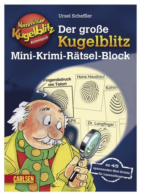 Der gro&szlig;e Kugelblitz Mini-Krimi-R&auml;tsel-Block - Band 1 - Hanna S&ouml;rensen