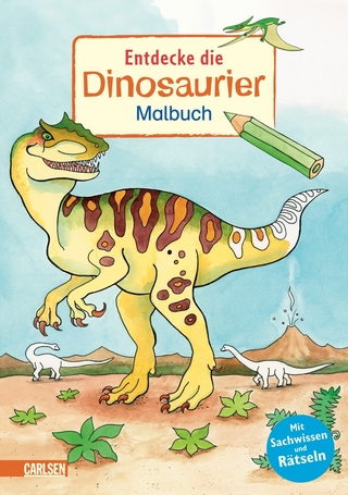 Entdecke die Dinosaurier Malbuch