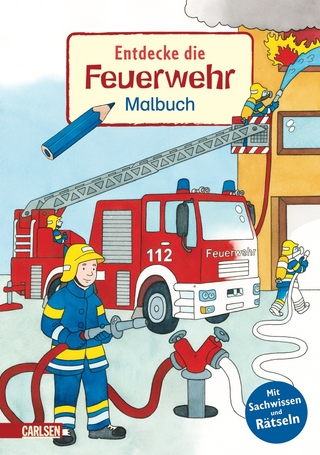 Entdecke die Feuerwehr Malbuch