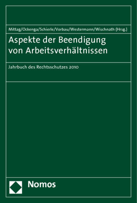Aspekte der Beendigung von Arbeitsverh&auml;ltnissen - 