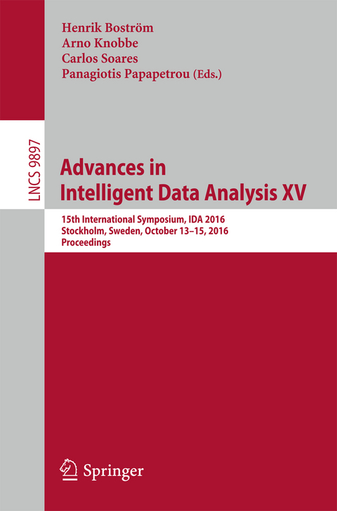 Advances in Intelligent Data Analysis XV - 