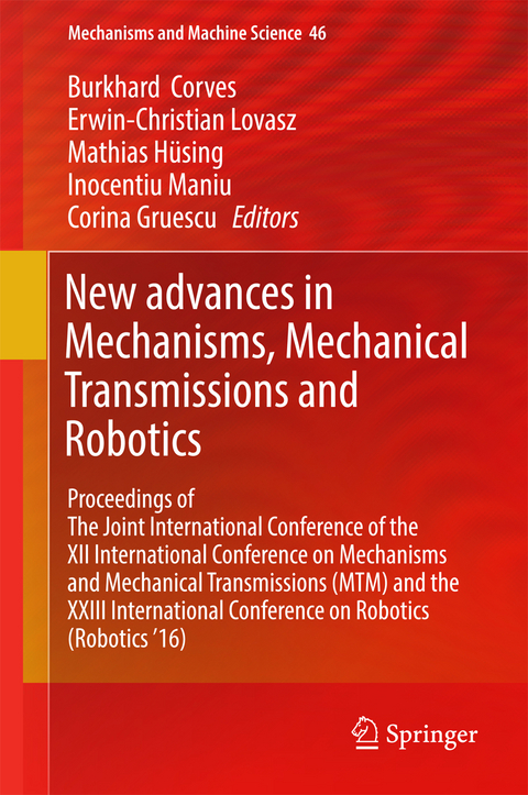 New Advances in Mechanisms, Mechanical Transmissions and Robotics - 