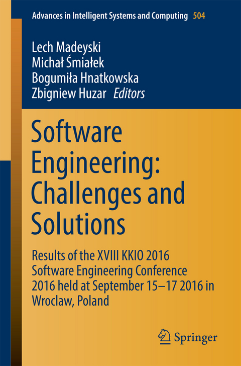 Software Engineering: Challenges and Solutions - 