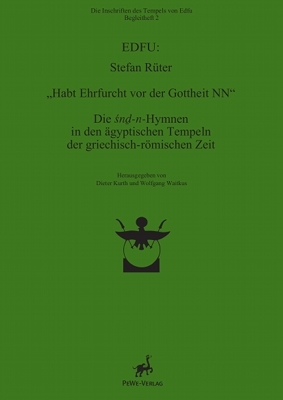 Habt Ehrfurcht vor der Gottheit NN