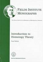 Introduction to Homotopy Theory - Paul Selick