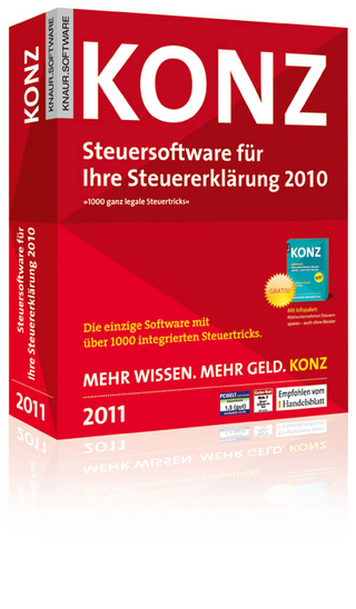 Konz 2011, Steuersoftware für Ihre Steuererklärung 2010, CD-ROM