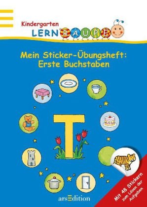 Lernraupe - Mein Sticker-&Uuml;bungsheft Erste Buchstaben